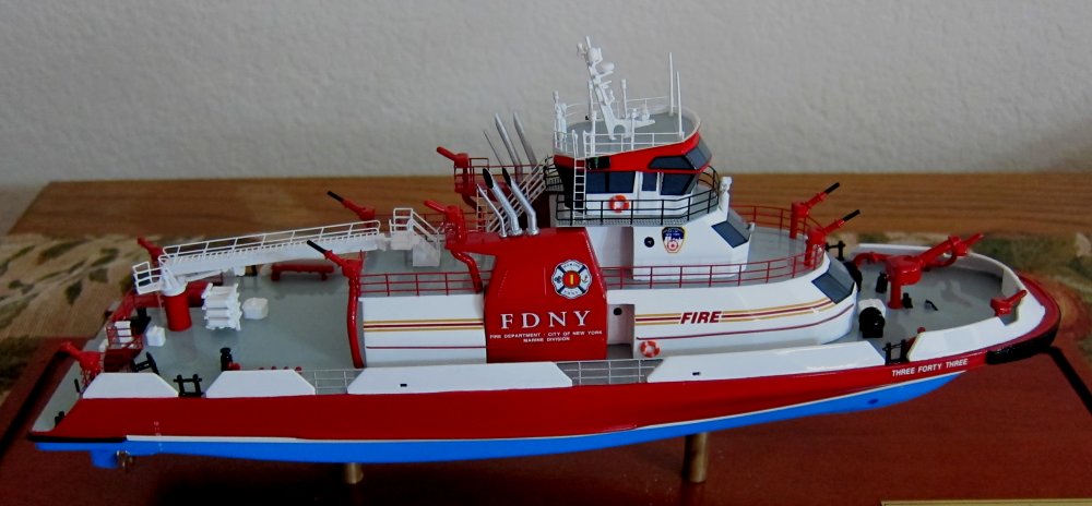 FDNY Fireboat 343 Model - The Fire Zone