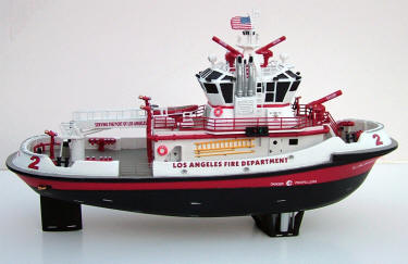 Code 3 Collectibles LAFD Fireboat 2 - Starboard