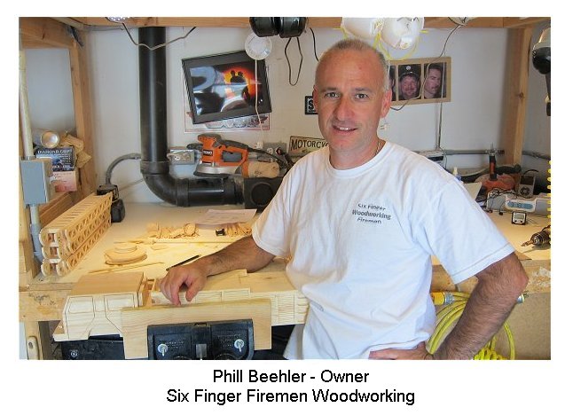 Photo of Phil Beehler - Owner of Six Finger Firemen Woodworking